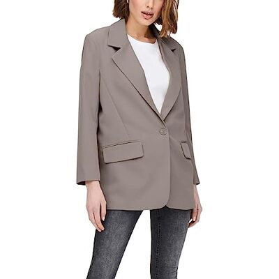 ONLY Dam Onllana-berry L/S Ovs Blazer Tlr Noos, Falcon, 38 ONLY Dam Onllana-berry L/S Ovs Blazer Tlr Noos, Falcon, 38