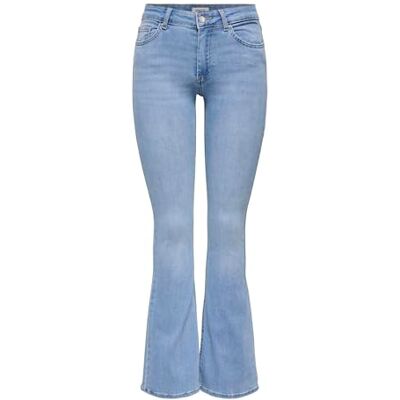 ONLY damjeans 15245444, Ljusblå denim, XL / 30L ONLY damjeans 15245444, Ljusblå denim, XL / 30L