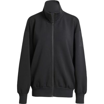 adidas Kobiety SOFT LUX FULL-ZIP TRACKTOP, black, S adidas Kobiety SOFT LUX FULL-ZIP TRACKTOP, black, S