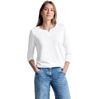 Cecil T-Shirt För Kvinnor, Vit , M Cecil T-Shirt För Kvinnor, Vit , M