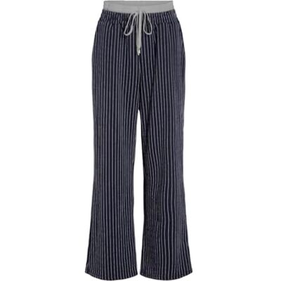 Vila Vikeya Byxor, marinblå blazer, XL Vila Vikeya Byxor, marinblå blazer, XL