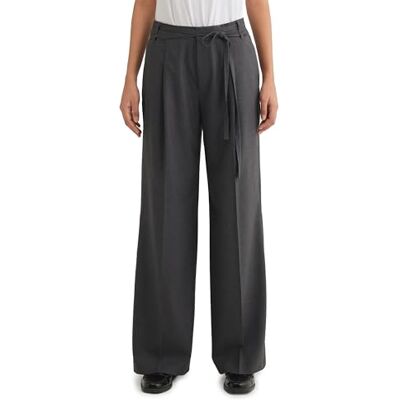 Mavi dam vävda byxor bälte jeans, Antrasit Pin Stripe, XL Mavi dam vävda byxor bälte jeans, Antrasit Pin Stripe, XL