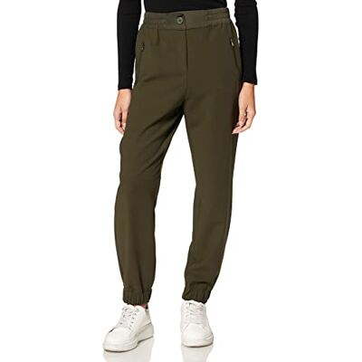 IPEKYOL Dam Ankel Längd Byxor Joggare, kaki, S IPEKYOL Dam Ankel Längd Byxor Joggare, kaki, S