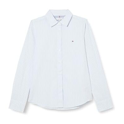 Tommy Hilfiger Dam Essential STP Regular Shirt Casual Skjortor, Blå, 32, Ithaka Stp/Breezy Blue, 58 SE Tommy Hilfiger Dam Essential STP Regular Shirt Casual Skjortor, Blå, 32, Ithaka Stp/Breezy Blue, 58 SE