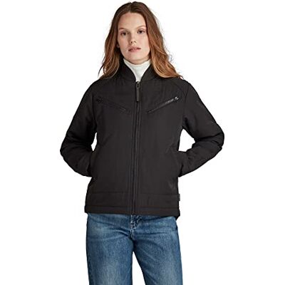 G-STAR RAW bomberjacka för kvinnor jackor, Svart (Dk Black D20565-c935-6484), XS G-STAR RAW bomberjacka för kvinnor jackor, Svart (Dk Black D20565-c935-6484), XS