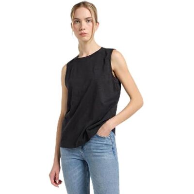 Lee Plain Muscle Tank, Unionall svart, S Lee Plain Muscle Tank, Unionall svart, S