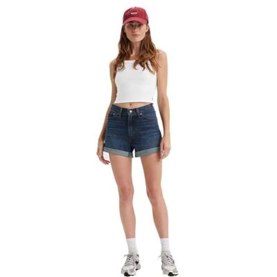 Levi's Dam rullade 80S MOM shorts mörk indigo-peruk IN, Taking The Stairs, 32 SE Levi's Dam rullade 80S MOM shorts mörk indigo-peruk IN, Taking The Stairs, 32 SE