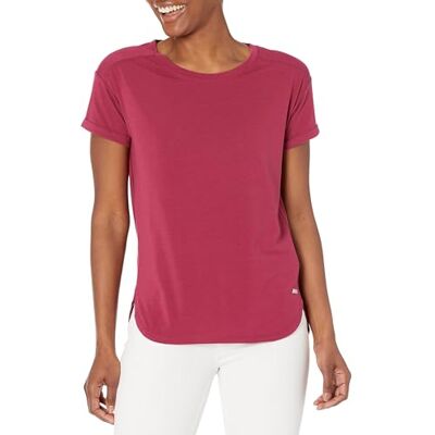 Amazon Essentials Women's Studio lätt T-shirt med rund hals ledig passform (finns i plusstorlek), Rubin röd, XL Amazon Essentials Women's Studio lätt T-shirt med rund hals ledig passform (finns i plusstorlek), Rubin röd, XL