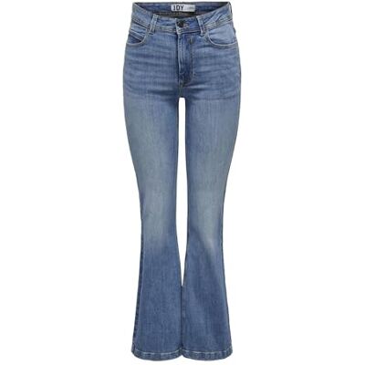 ONLY Jacqueline de Yong NOS kvinnors Jdyelia utsvängda Rw DNM Noos jeans, medium blå denim, 25:e ONLY Jacqueline de Yong NOS kvinnors Jdyelia utsvängda Rw DNM Noos jeans, medium blå denim, 25:e