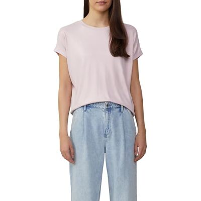 s.Oliver Skimrande t-shirt med överlappande axlar, Mjuk rosa, 38 s.Oliver Skimrande t-shirt med överlappande axlar, Mjuk rosa, 38