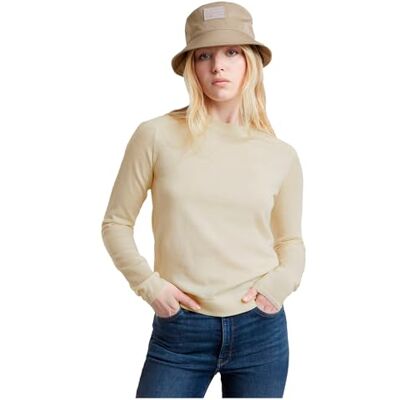 G-STAR RAW Core r Knit, Vit (Chalk D25509-d847-127), L G-STAR RAW Core r Knit, Vit (Chalk D25509-d847-127), L