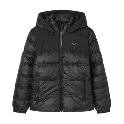 Pepe Jeans pojke Odonis jacka, svart (svart), 6 år Pepe Jeans pojke Odonis jacka, svart (svart), 6 år