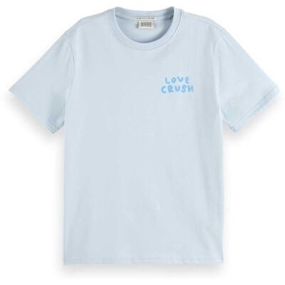 Scotch & Soda dam Chest Artwork Regular Fit T-shirt T-tröja Scotch & Soda dam Chest Artwork Regular Fit T-shirt T-tröja