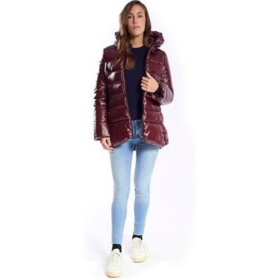 ICEPORT MIRANDA BORDEAUX VADDERAD JACKA FÖR KVINNOR ICEPORT MIRANDA BORDEAUX VADDERAD JACKA FÖR KVINNOR