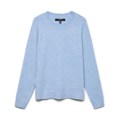 VERO MODA damtröja, Blå jaspis/detalj: Melange, XL VERO MODA damtröja, Blå jaspis/detalj: Melange, XL