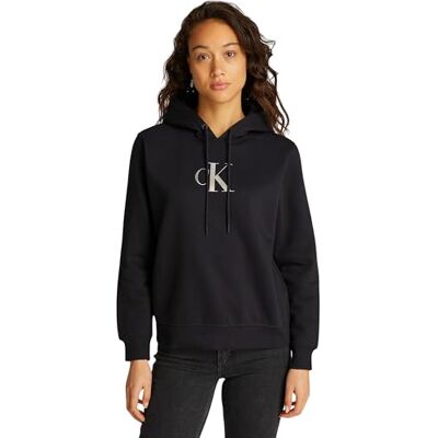 Calvin jeans dam GRADIENT CK HOODIE J20J224721 pullover sweatshirt, svart (k svart), XXS, Svart (k svart), XXS Calvin jeans dam GRADIENT CK HOODIE J20J224721 pullover sweatshirt, svart (k svart), XXS, Svart (k svart), XXS