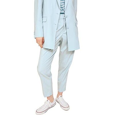 JJXX JACK & JONES Jxchloe Regular Hw Pant Noos dam Chino, Babyblå, 24W / 32L JJXX JACK & JONES Jxchloe Regular Hw Pant Noos dam Chino, Babyblå, 24W / 32L