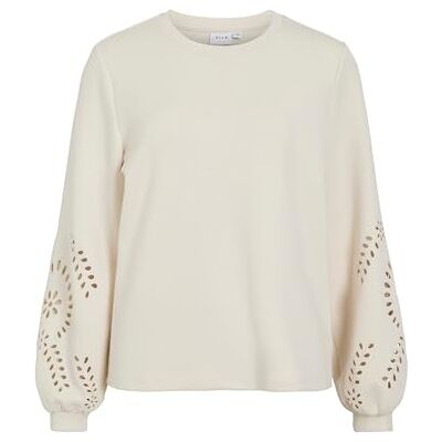 Vila Visandy L/S detaljtröja – Noos, Björk, XXL Vila Visandy L/S detaljtröja – Noos, Björk, XXL
