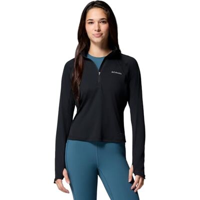 Columbia dam Stealth Spring Long Sleeve Half Zip Tee långärmad t-shirt Columbia dam Stealth Spring Long Sleeve Half Zip Tee långärmad t-shirt