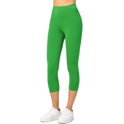 Merry Style Dam 3/4 Leggings MS10-144(Grön, M) Merry Style Dam 3/4 Leggings MS10-144(Grön, M)