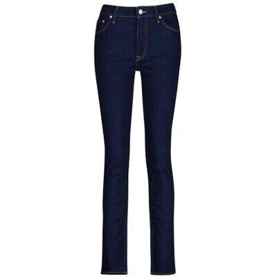 GANT dam jeans slim super stretch jeans, Mörkblå, 32W / 30L GANT dam jeans slim super stretch jeans, Mörkblå, 32W / 30L