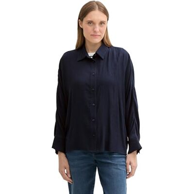 TOM TAILOR damblus, 10668 – himmelskaptensblå, 46 TOM TAILOR damblus, 10668 – himmelskaptensblå, 46