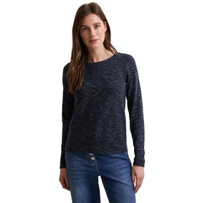 Cecil strukturtröja, Heather Universal Blue, XS Cecil strukturtröja, Heather Universal Blue, XS