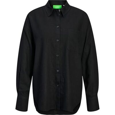 JJXX JXJAMIE Breeze sommar LS skjorta WVN SN, svart, XL JJXX JXJAMIE Breeze sommar LS skjorta WVN SN, svart, XL
