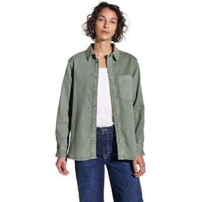 Street One A212602 damjeans, overshirt, mjuk olive washed, 34, Mjuk oliv tvättad, 34 Street One A212602 damjeans, overshirt, mjuk olive washed, 34, Mjuk oliv tvättad, 34