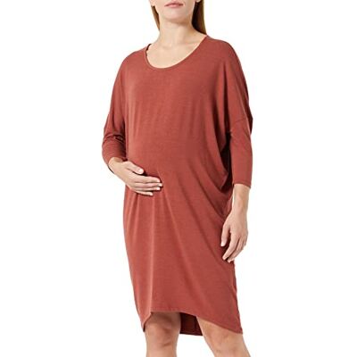 Noppies Maternity Damklänning Oliv 3/4 ärm klänning, Henna-P635, XL Noppies Maternity Damklänning Oliv 3/4 ärm klänning, Henna-P635, XL