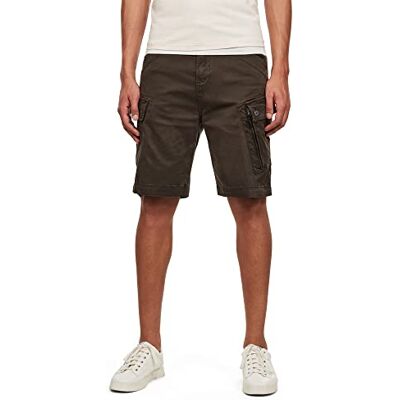 G-STAR RAW Roxic_shorts för män, Grå (Asfalt Gd D14034-c096-b575), 28W G-STAR RAW Roxic_shorts för män, Grå (Asfalt Gd D14034-c096-b575), 28W