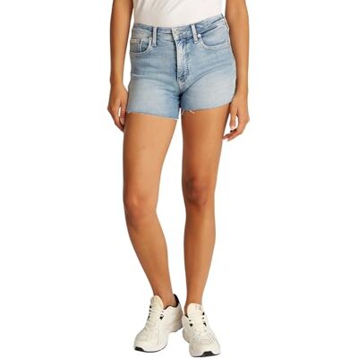 Calvin CK JEANS Dam MID RISE SHORT J20J225158, denim (denim ljus), 24W, Denim (denim ljus), 24W Calvin CK JEANS Dam MID RISE SHORT J20J225158, denim (denim ljus), 24W, Denim (denim ljus), 24W
