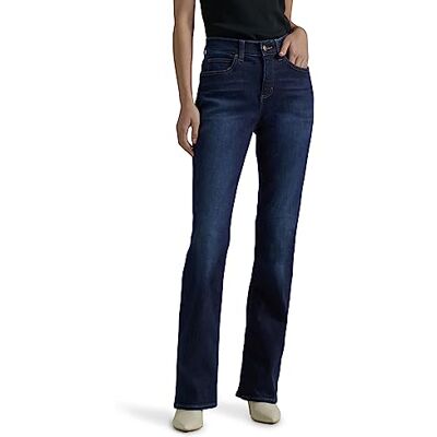 Lee Ultra Lux Comfort med Flex Motion Bootcut Jeans för damer, utsvängda jeans, 42 Lee Ultra Lux Comfort med Flex Motion Bootcut Jeans för damer, utsvängda jeans, 42