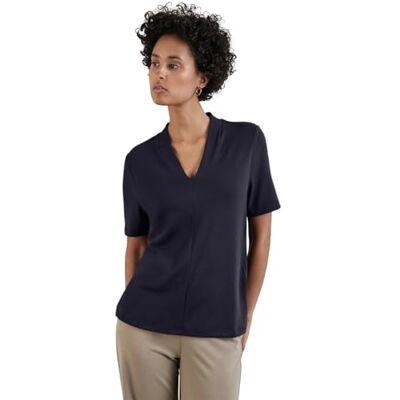 Street One V-ringad T-shirt, natthimmel blå, 38 Street One V-ringad T-shirt, natthimmel blå, 38