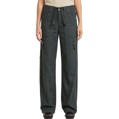 G-STAR RAW G-STAR Dam Judee Cargo Trainer Wmn byxor, Grå (Petrol Gd D26151-d454-g476), 30W / 34L G-STAR RAW G-STAR Dam Judee Cargo Trainer Wmn byxor, Grå (Petrol Gd D26151-d454-g476), 30W / 34L