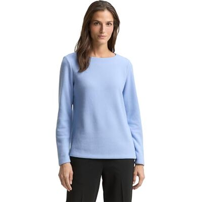 TOM TAILOR Damtröja, 40024 – Mid Blue Melange, 3XL TOM TAILOR Damtröja, 40024 – Mid Blue Melange, 3XL