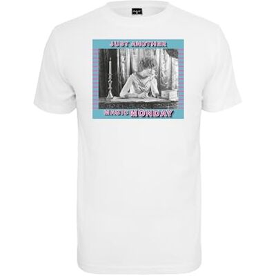Tee Damer ladies Magic Monday T-shirt, Vit, XS Tee Damer ladies Magic Monday T-shirt, Vit, XS