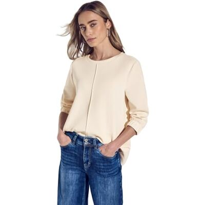 Street One dam silk-look skjorta, Lucid White, 44 Street One dam silk-look skjorta, Lucid White, 44