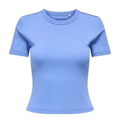 ONLY Onlval Life S/S O-Neck Top Cc JRS, Ultraamarin, XL ONLY Onlval Life S/S O-Neck Top Cc JRS, Ultraamarin, XL
