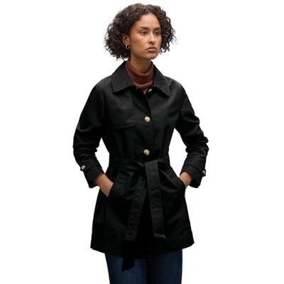 Street One trenchcoat, svart, 40 Street One trenchcoat, svart, 40