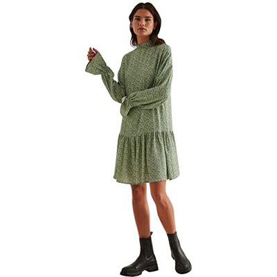 NA-KD kvinnor – moderskap Frill Detail Mini Dress Ledig klänning NA-KD kvinnor – moderskap Frill Detail Mini Dress Ledig klänning