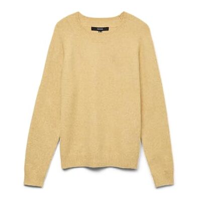 VERO MODA dam Vmdoffy Ls O-hals blus Noos blus, Gyllene krydda, L VERO MODA dam Vmdoffy Ls O-hals blus Noos blus, Gyllene krydda, L