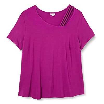 Avenue kvinnors plus size topp V utskuren skjorta, Cerise, 48/50/Stor Avenue kvinnors plus size topp V utskuren skjorta, Cerise, 48/50/Stor