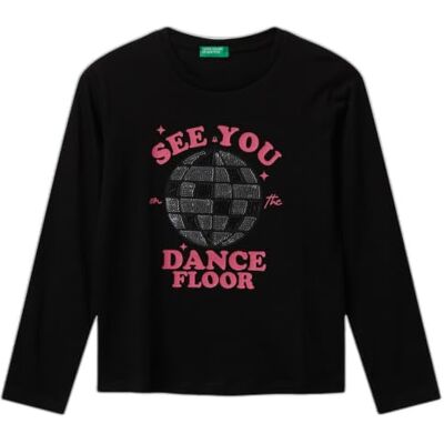 United T-shirt M/L, Svart, 140 United T-shirt M/L, Svart, 140
