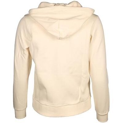 GANT REG Tonal Shield huvtröja med dragkedja, Linne, 3XL GANT REG Tonal Shield huvtröja med dragkedja, Linne, 3XL