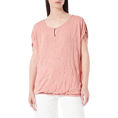 TOM TAILOR Damer T-shirt med heltäckande tryck 1031207, 29515 Nude Rose, XXS TOM TAILOR Damer T-shirt med heltäckande tryck 1031207, 29515 Nude Rose, XXS