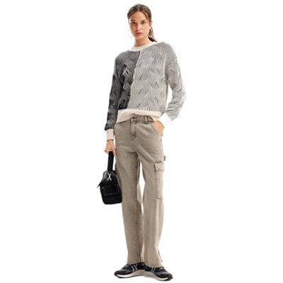 Desigual JERS_Ottawa, 1001 Crudo, XL, Vit, XL Desigual JERS_Ottawa, 1001 Crudo, XL, Vit, XL