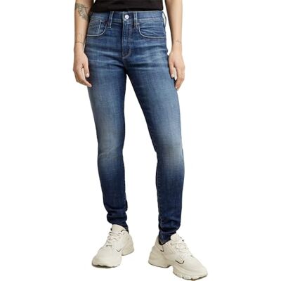 G-STAR RAW Lhana Skinny, Blå (Medium Aged D25760-d829-071), 25W x 32L G-STAR RAW Lhana Skinny, Blå (Medium Aged D25760-d829-071), 25W x 32L