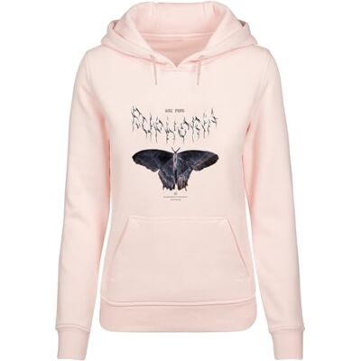 Tee Dam huvtröja Euphoria Hoody, avslappnad huvtröja med fronttryck, normal passform, storlekar XS – 5XL, ROSA, L Tee Dam huvtröja Euphoria Hoody, avslappnad huvtröja med fronttryck, normal passform, storlekar XS – 5XL, ROSA, L