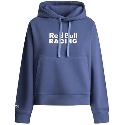 Red Bull Racing X Pepe Jeans dam STACKED LOGO huvtröja tröja, blå (ETON BLUE), XS, Blå (Eton blå), XS Red Bull Racing X Pepe Jeans dam STACKED LOGO huvtröja tröja, blå (ETON BLUE), XS, Blå (Eton blå), XS